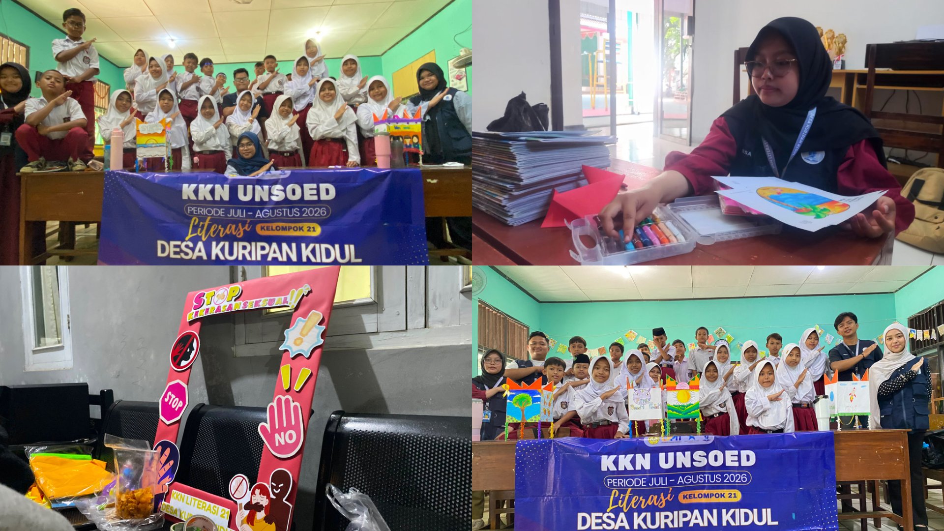 Pelaksanaan Program Kerja Proyek Berbasis Bahan Bacaan di SDN Kuripan Kidul 03, Pelayanan Perpustakaan, dan Persiapan Progam Kerja Pencegahan Kekerasan Seksual