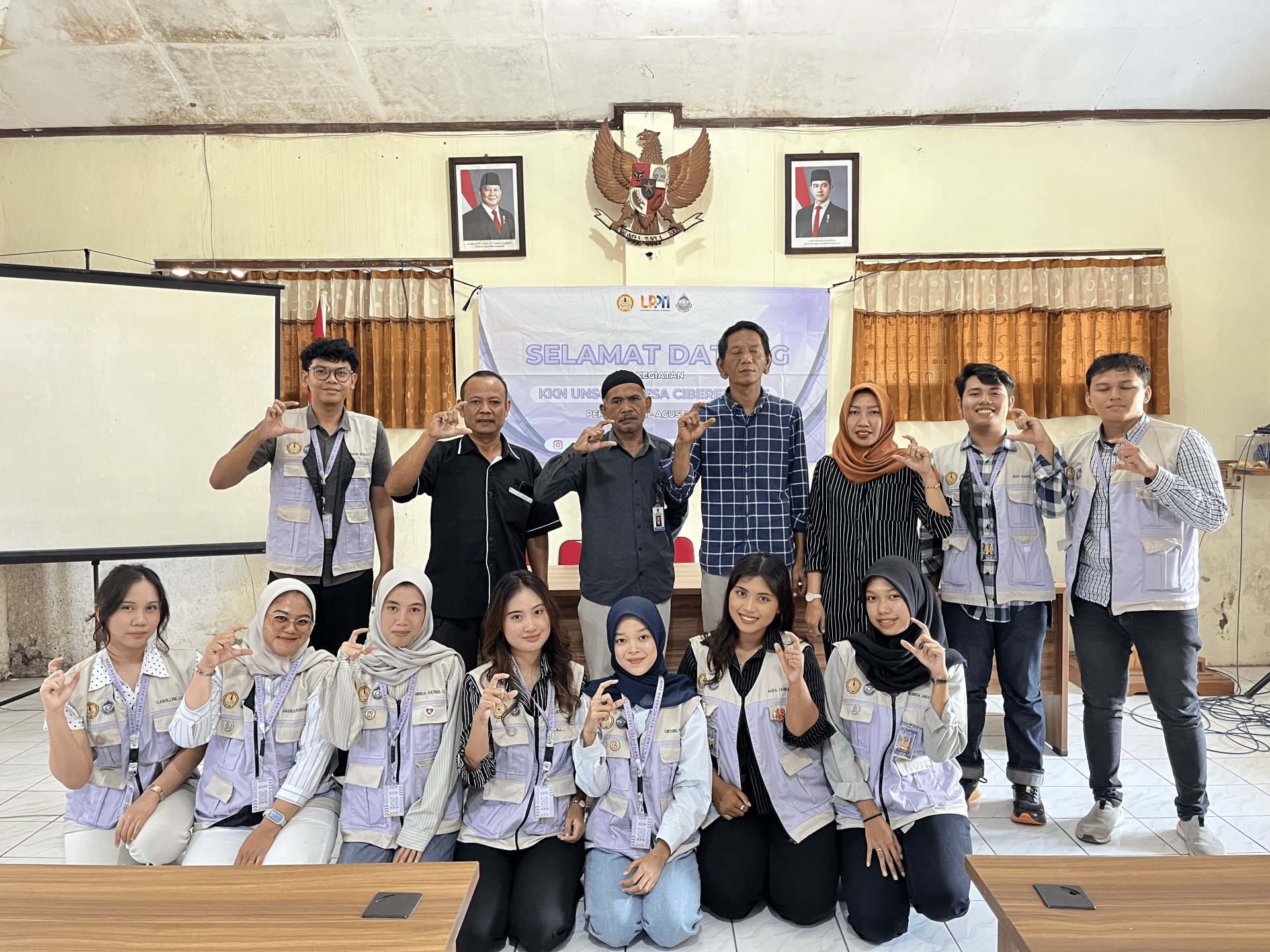 Sosialisasi Keterbukaan Informasi Publik (KIP) di Desa Ciberem