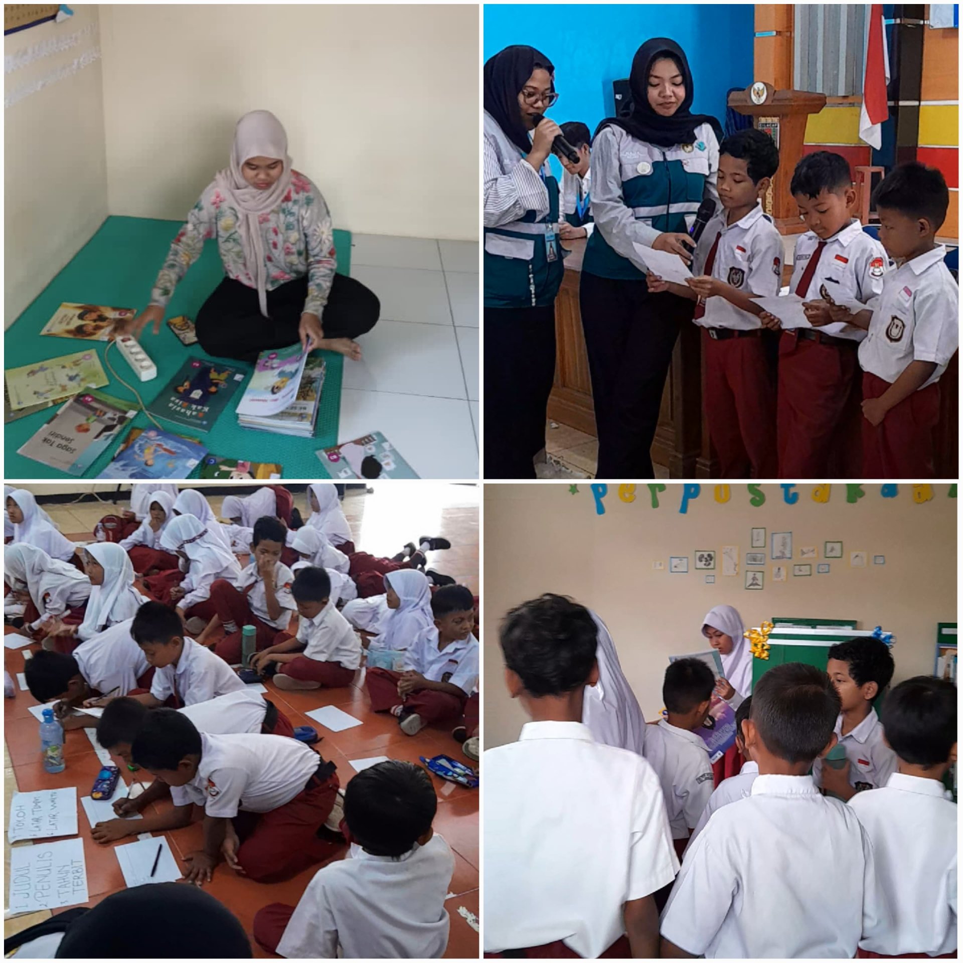 Implementasi Program Kunjungan Literasi dan Cerdas Mengulas Buku serta Optimalisasi Pelayanan Perpustakaan Desa