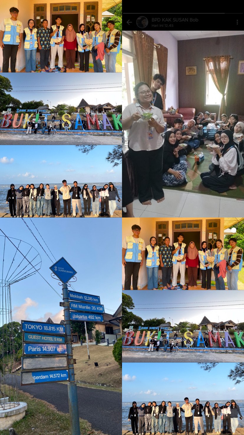 Piket Desa, Kunjungan ke SMAN 1 Gantung, Pembuatan NIB dan Google Maps bagi UMKM Desa, serta Mengunjungi Bukit Samak dan Situ Kulong Minyak