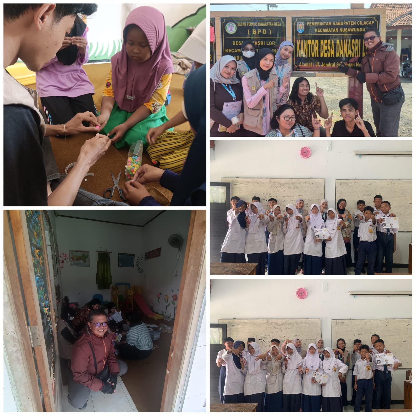 Kegiatan Menulis Cerita Berbasis Bahan Bacaan di SMP Muhammadiyah Nusawungu