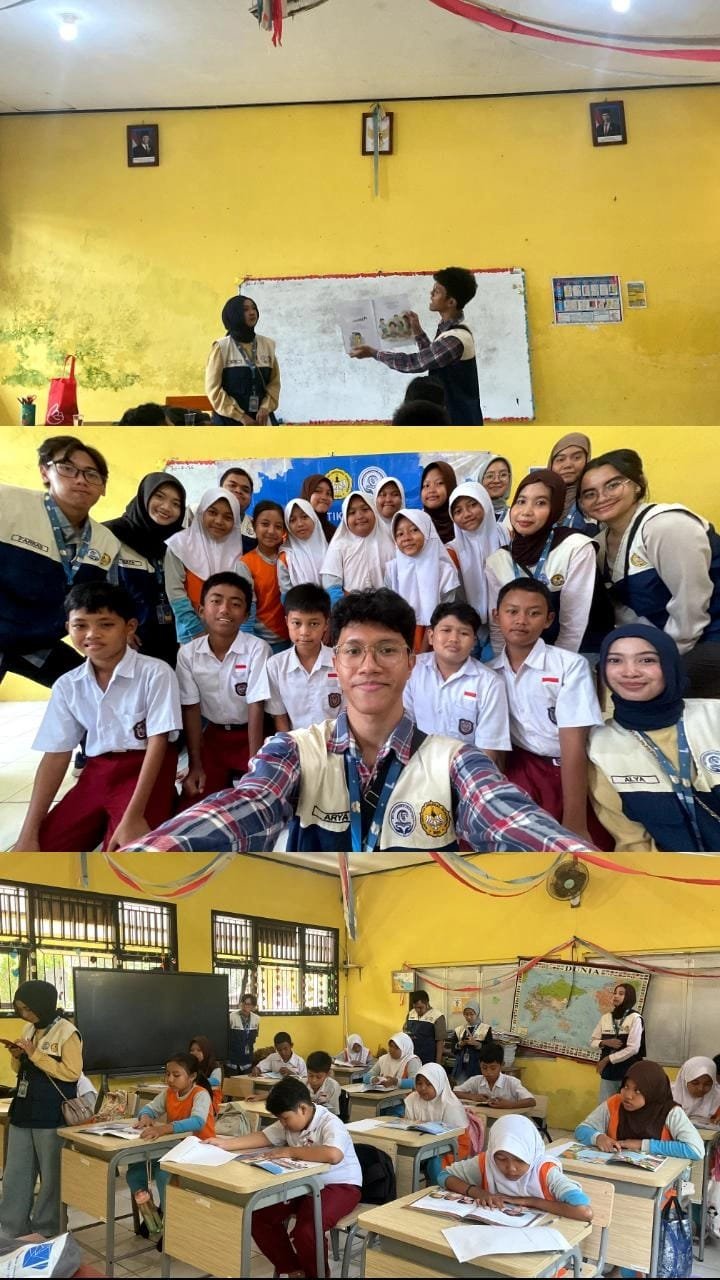 Pengelolaan dan Pelayanan Pojok Baca, Menulis Cerita Berbasis Buku Bacaan, dan Amplifikasi Kegiatan KKN