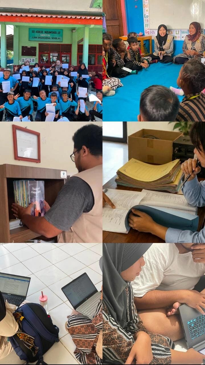 Membaca Nyaring, Cerdas Mengulas Buku, Menulis Cerita Berbasis Isi Buku Bacaan, Pengelolaan serta Pelayanan Perpusdes, Penyusunan Artikel, Rekonstruksi Sejarah Desa. dan Diskusi Proker Perpusnas