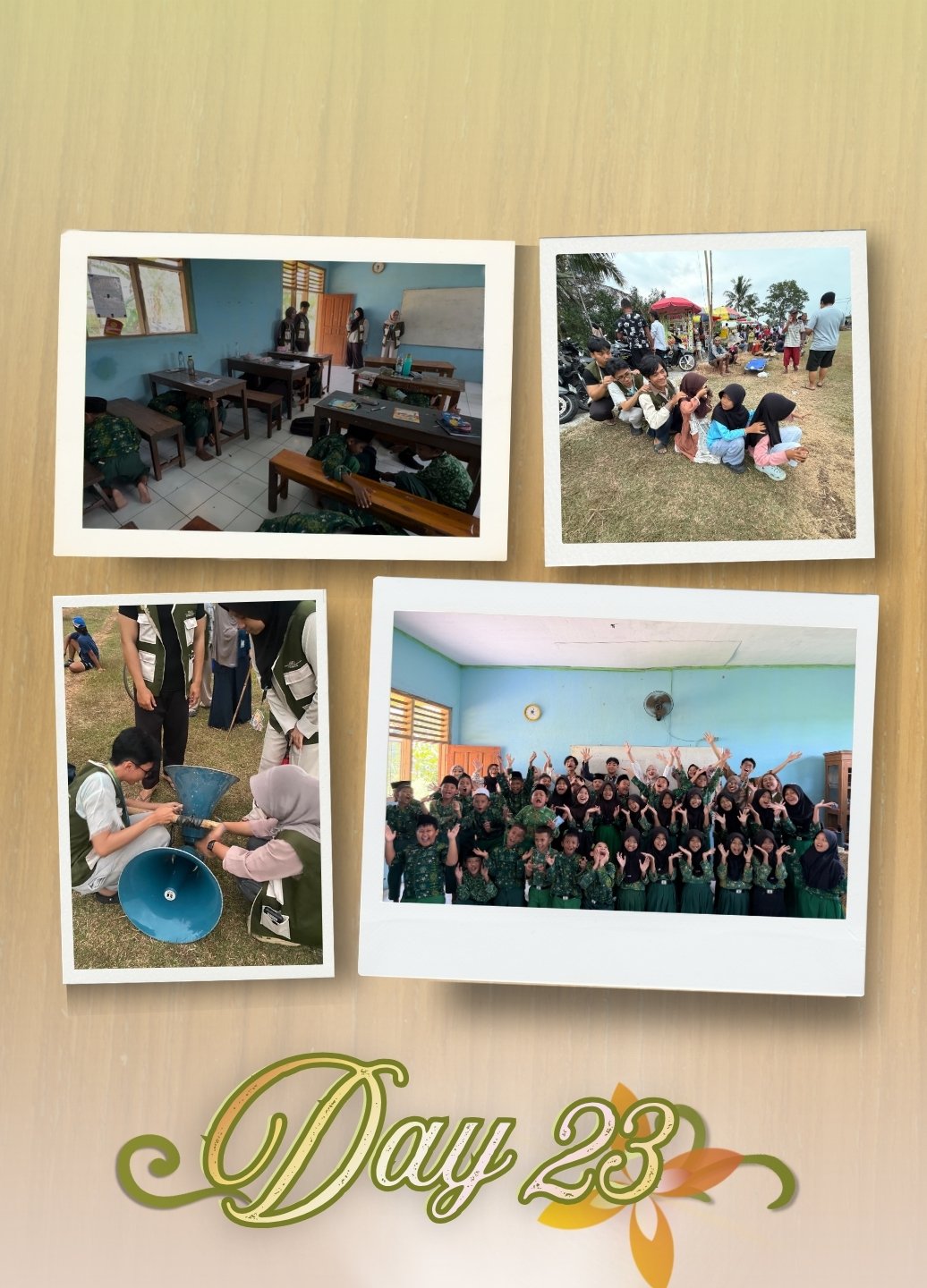 Day 23 - Mendorong Keakraban Warga Lewat Expo Desa dan Edukasi Mitigasi Bencana Gempa di MI Karangturi