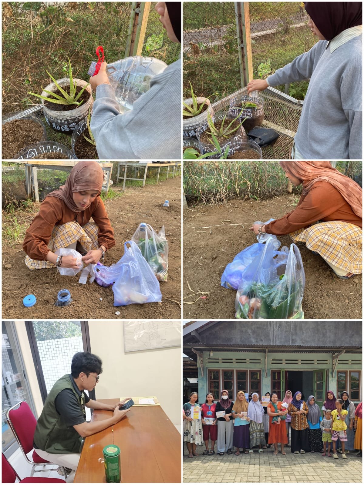 Piket Desa, Monitoring TOGA dan Biopori, serta Sosialisasi Penyakit Hipertensi dan Penyakit Kronis