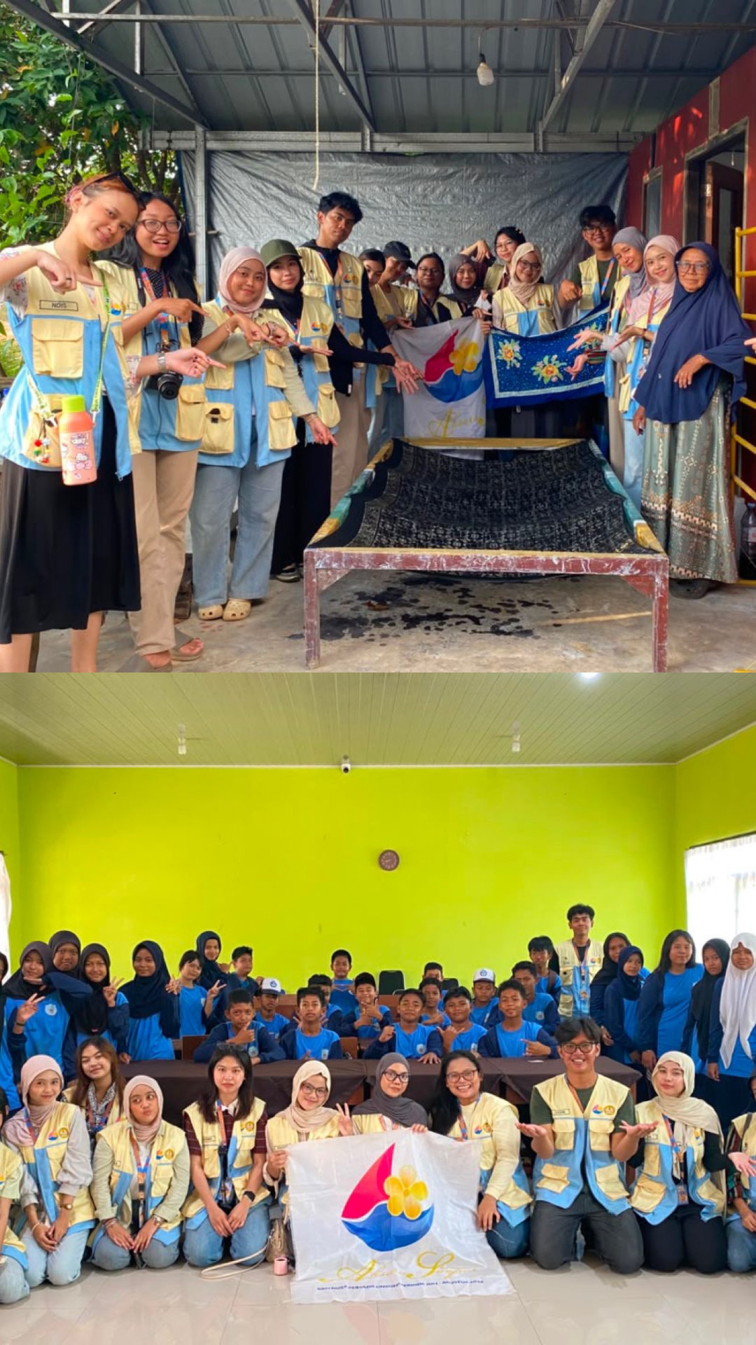 English Adventure di SMPN 4 Gantung, Penyerahan Proposal Sanitasi Lingkungan ke PT Timah, dan Digitalisasi Profil dan Data Desa