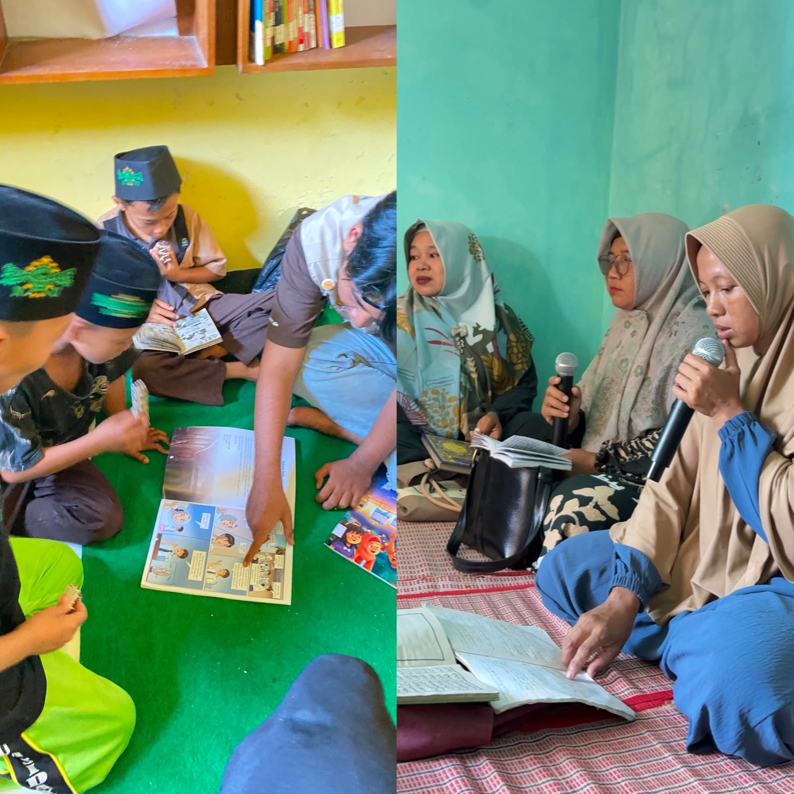 Membaca Nyaring di Perpustakaan Sidayu