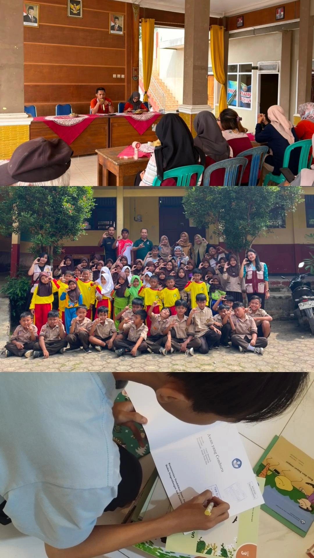 PELAPORAN 16 Juli 2026 KKN LITERASI KELOMPOK 45 DESA CIBEUNYING