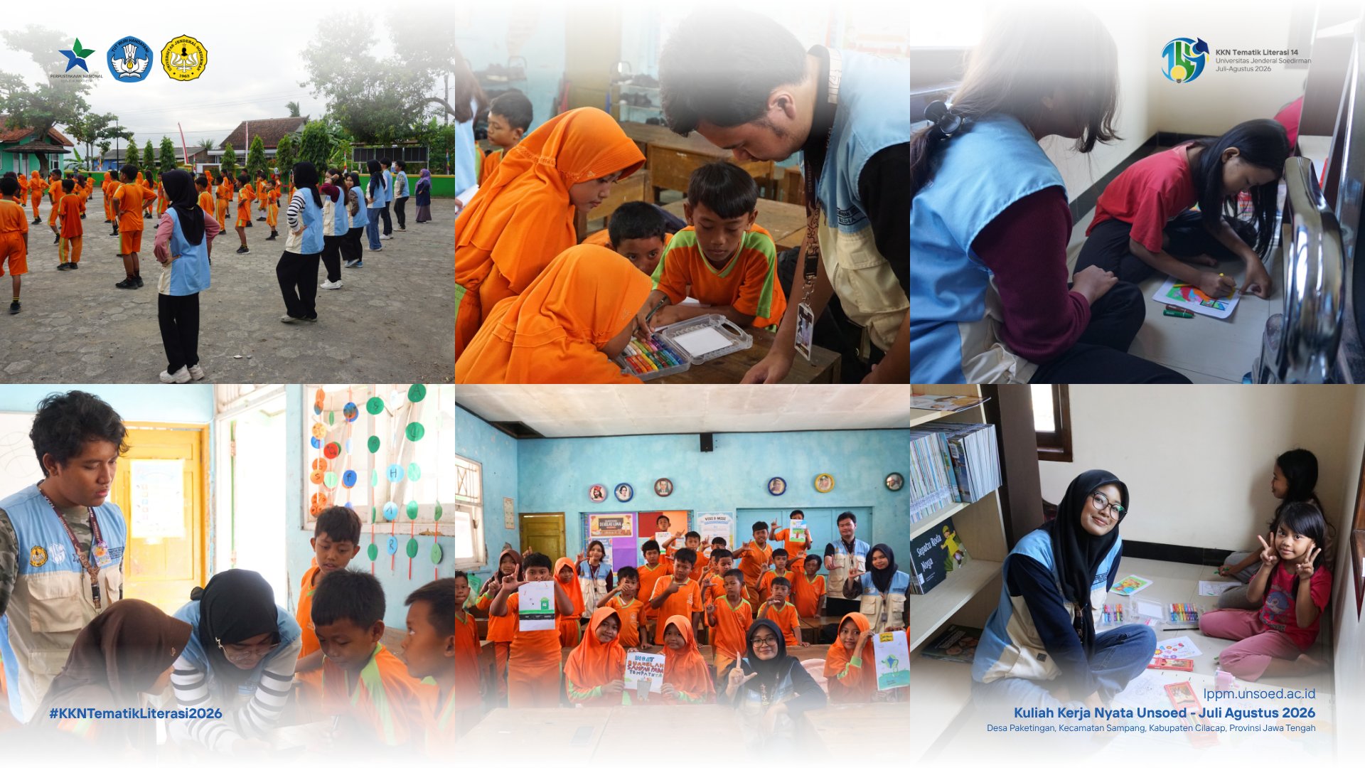 Siapkan Generasi Emas 2045, KKN Tematik Literasi 14 Unsoed Dorong Kreativitas Siswa Melalui Proyek Berbasis Buku Bacaan