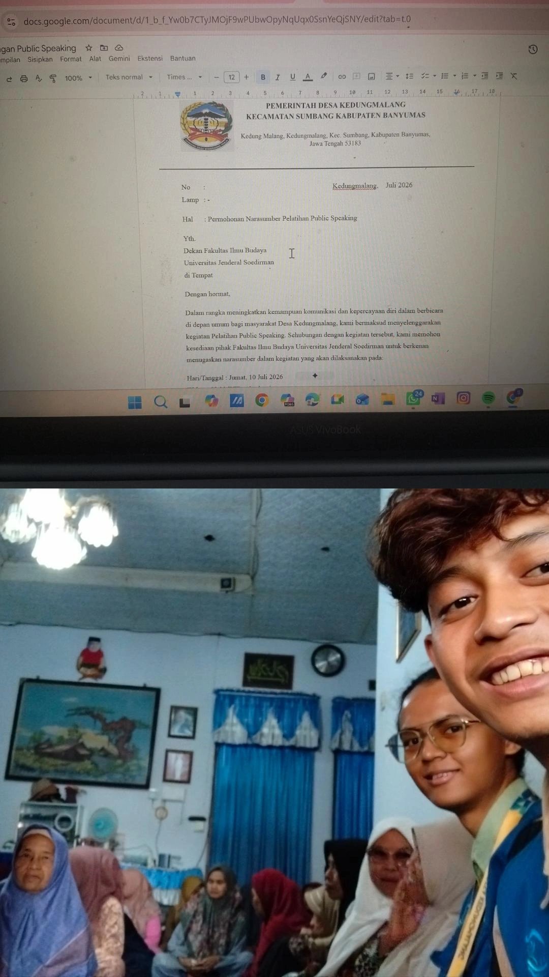 Day 24: Piket Kantor Desa dan Kegiatan Insidental