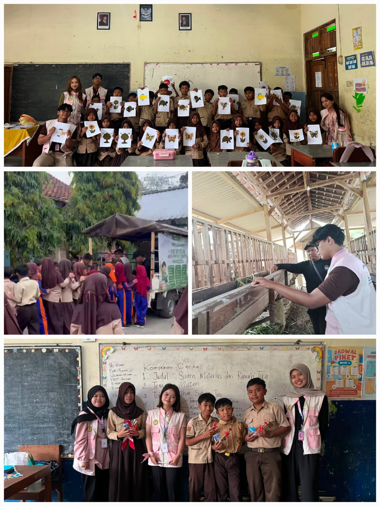 Perpustakaan Keliling, Menulis Cerita dan Proyek Berbasis Buku Bacaan di SD Negeri Cidadap 02
