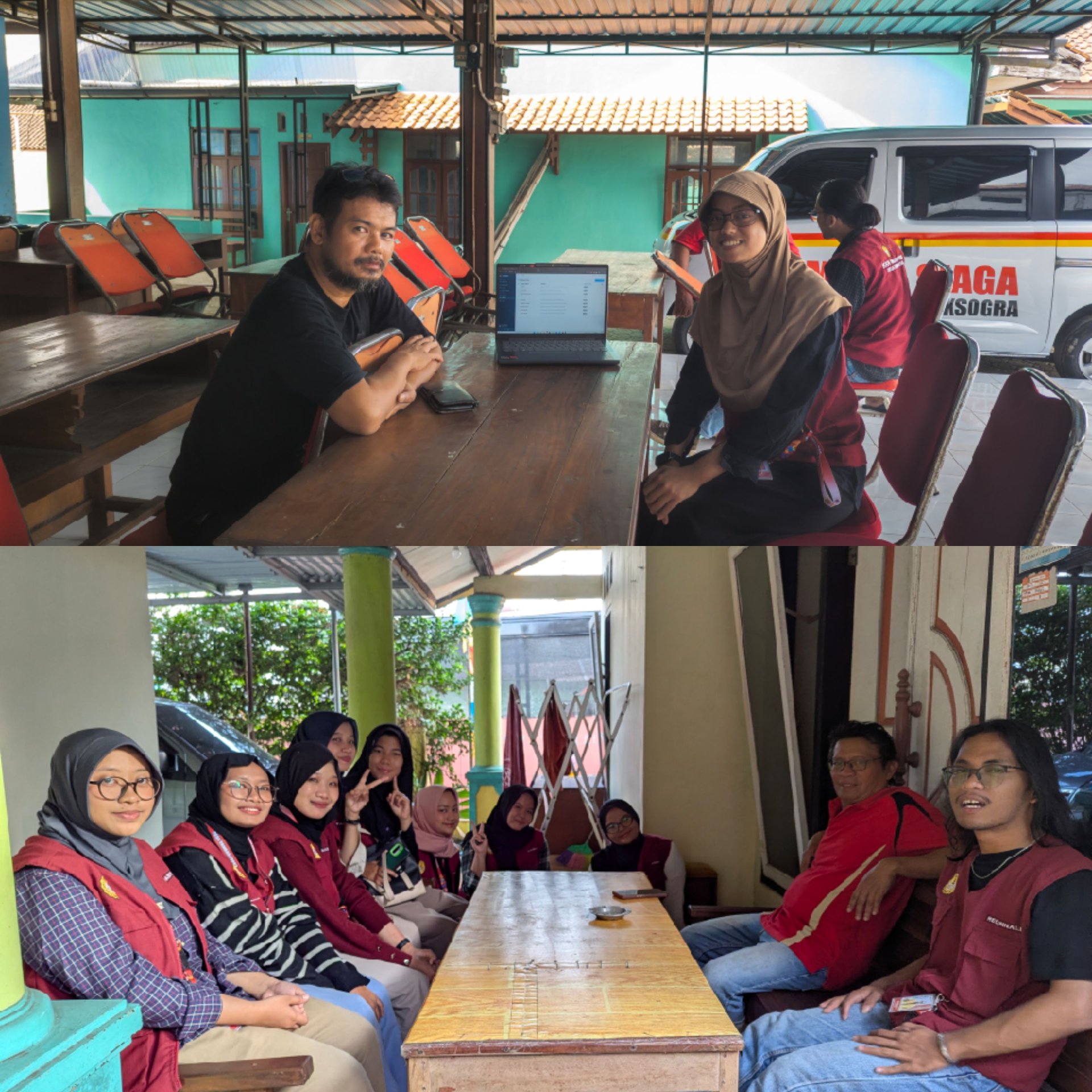 Koordinasi Penanaman Bibit Pohon, Validasi Website Desa, dan Validasi Hasil FGD