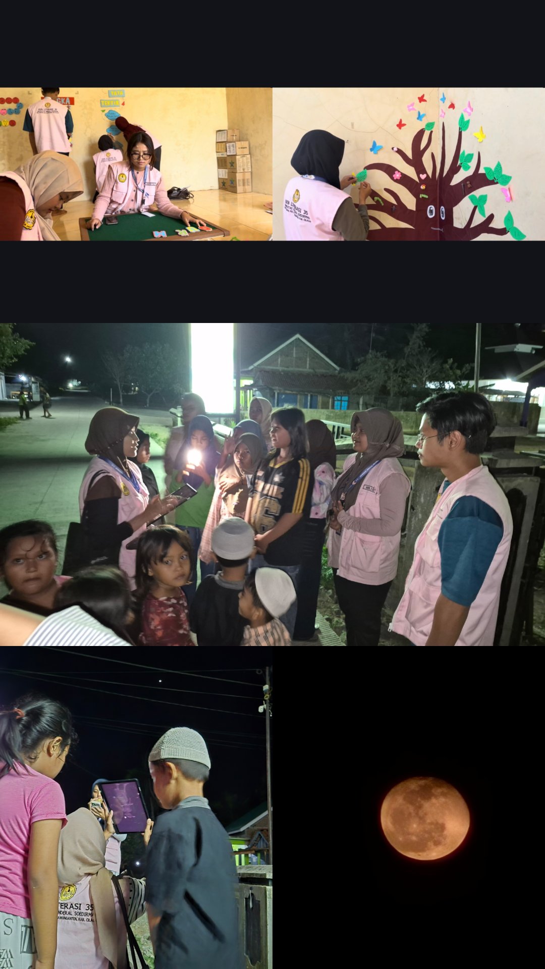 Kegiatan kelompok 35 hari ini