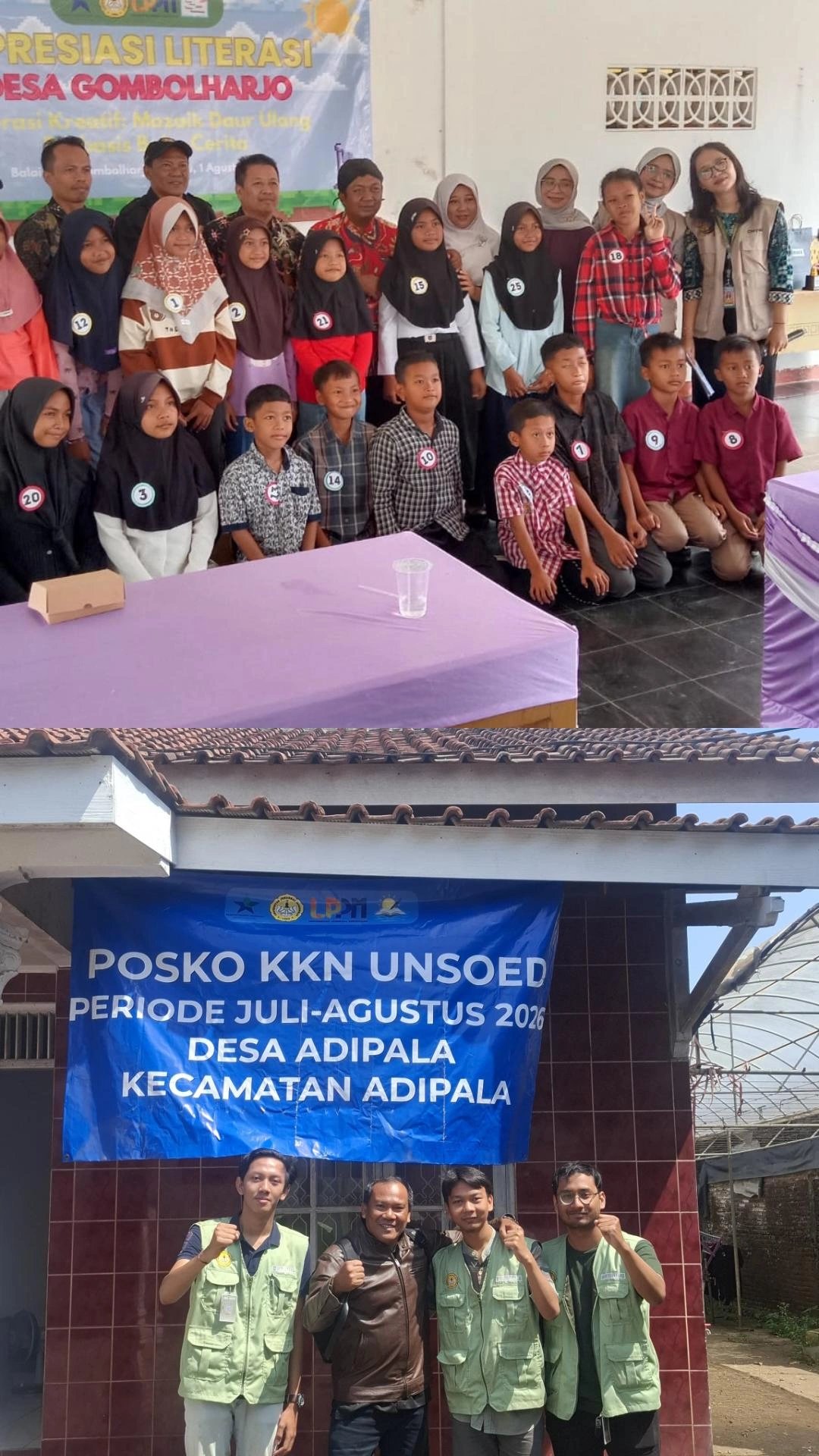 Kunjungan Kegiatan Apresiasi di Desa Gombolharjo dan Kunjungan DPL Kedua