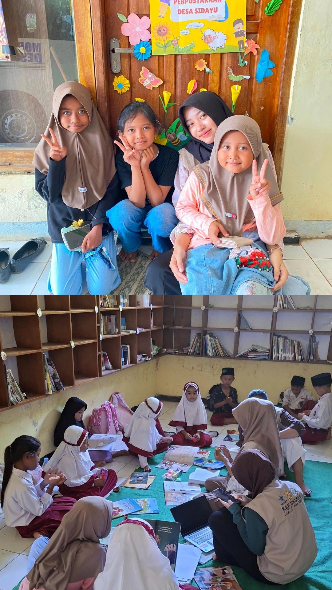 Piket Perpustakaan dan Proker Cerdas Mengulas Buku
