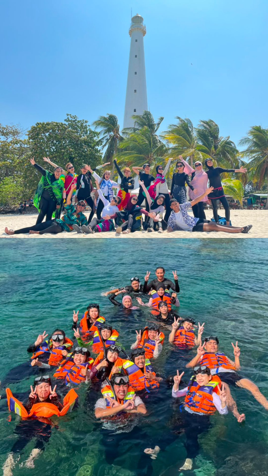 Kunjungan ke Tanjung Pandan dan Pulau Lengkuas bersama Perangkat Desa