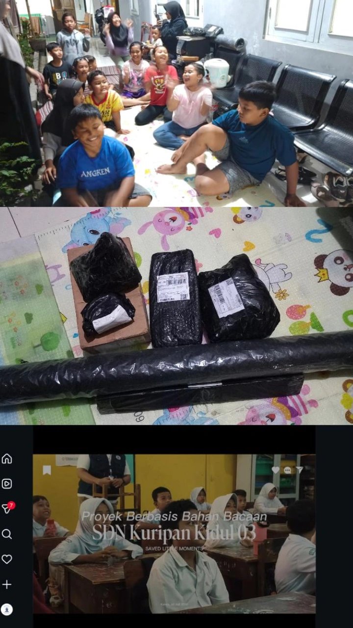 Pengelolaan Perpustakaan, Glorifikasi Amplifikasi Kegiatan, dan Bermain Bersama Anak-Anak