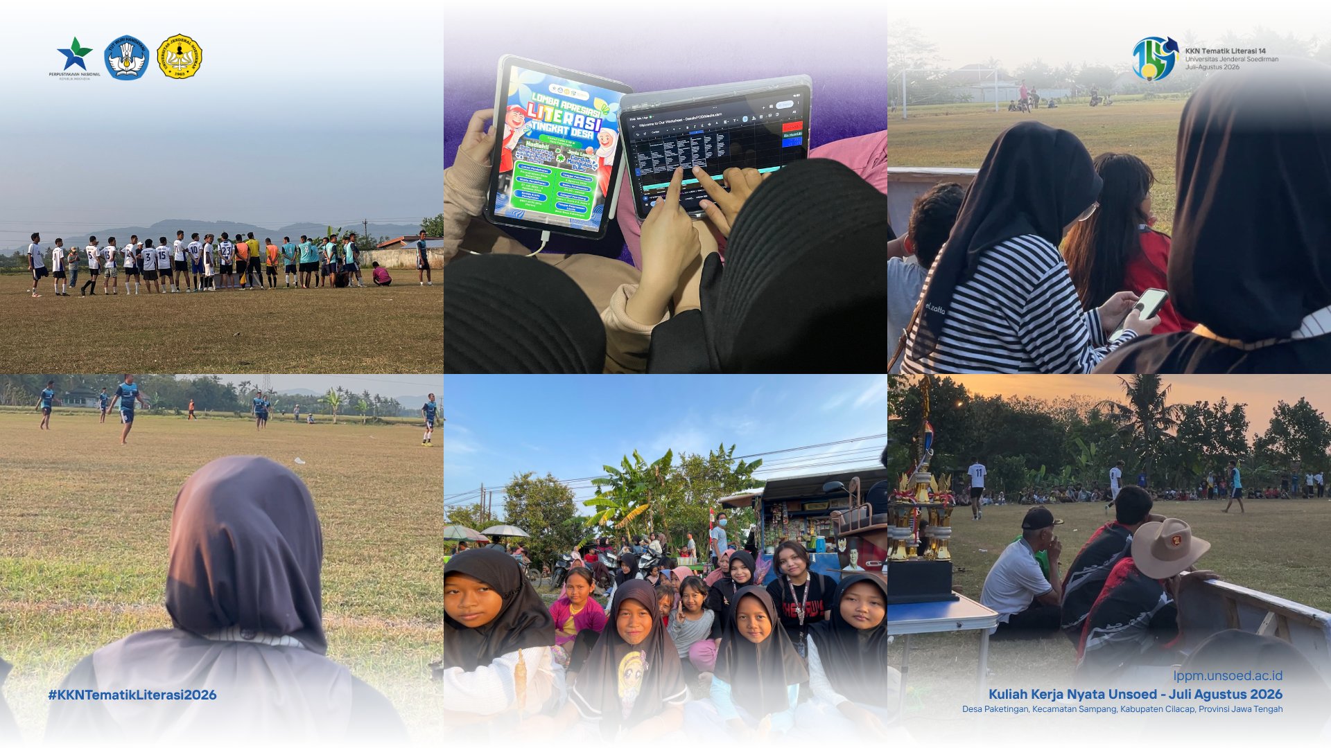 Perkuat Kebersamaan dan Budaya Literasi, KKN Tematik Literasi 14 Unsoed Ikut Serta Memeriahkan Lomba Sepak Bola HUT RI ke-81 dan Matangkan Persiapan Apresiasi Literasi