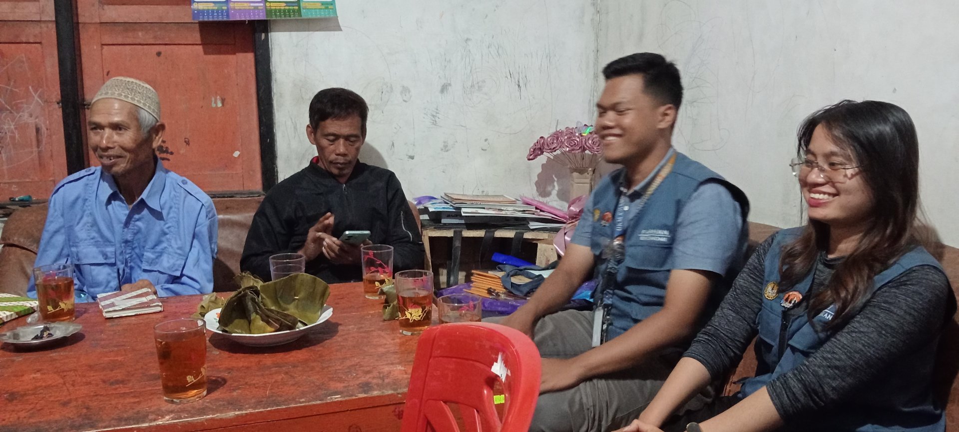 Penyebaran Undangan dan Sosialisasi Program Kerja Bank Sampah