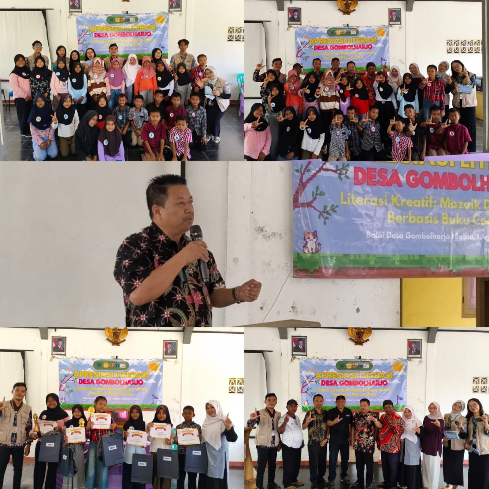 Pelaksanaan Apresiasi Literasi Tingkat Desa dengan Mengadakan Lomba Berbasis Buku