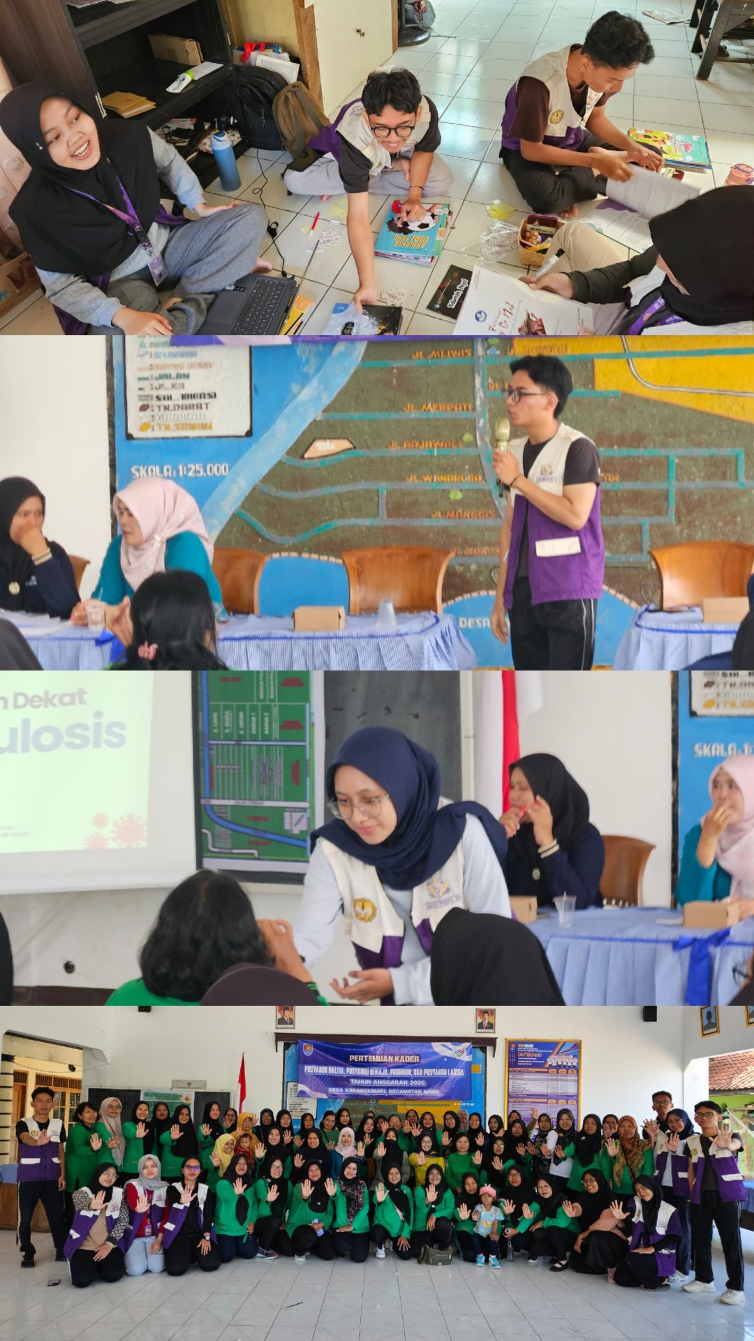 Pelaksanaan Literasi Kesehatan dan Layanan Perpustakaan di Taman Baca Masyarakat
