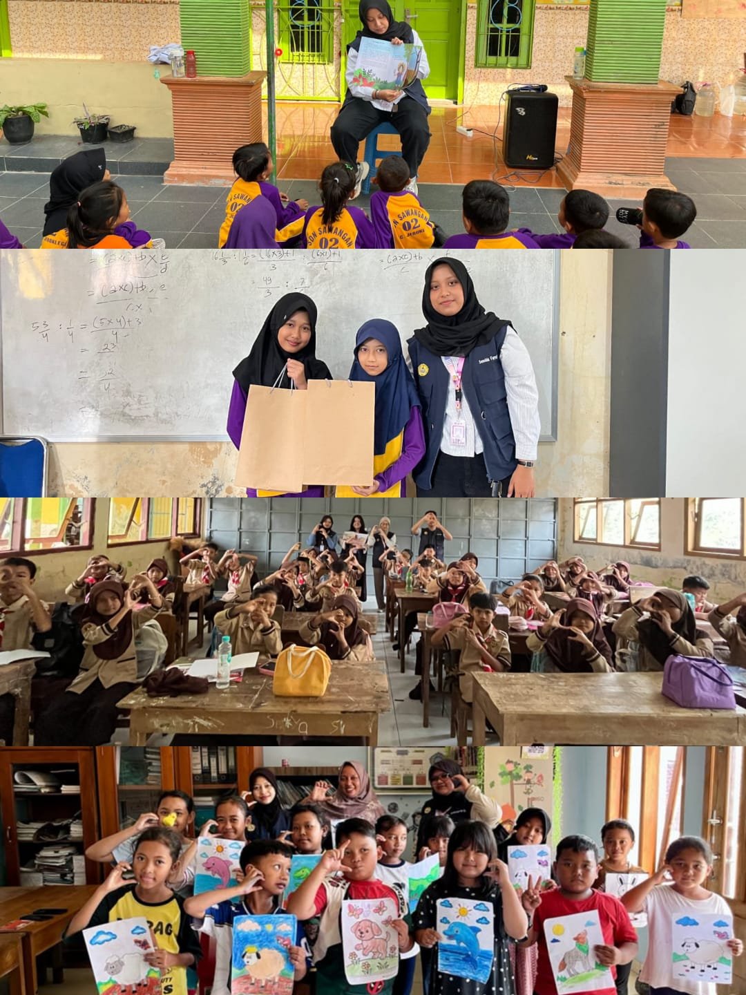 Bercerita dari Buku dan Pengelolaan & Pelayanan Perpustakaan