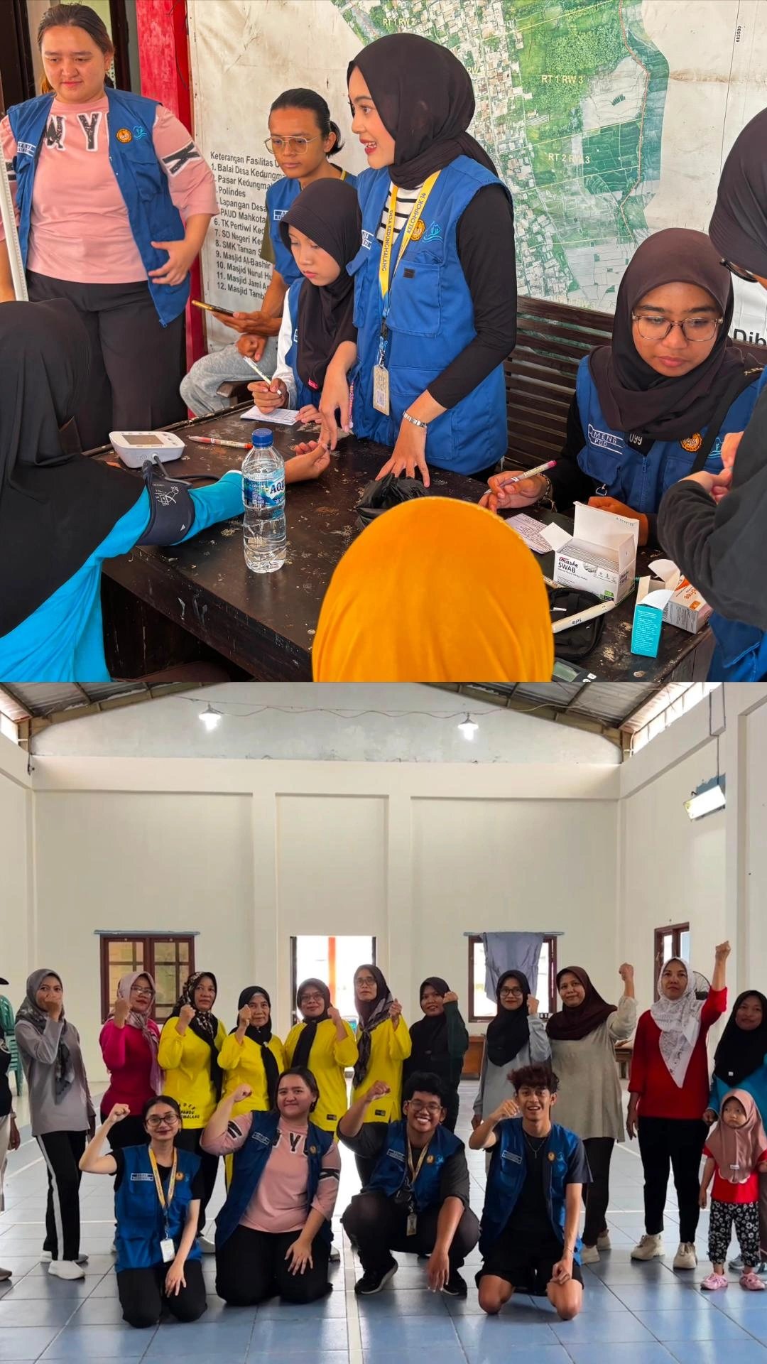 Senam dan Cek Kesehatan Gratis