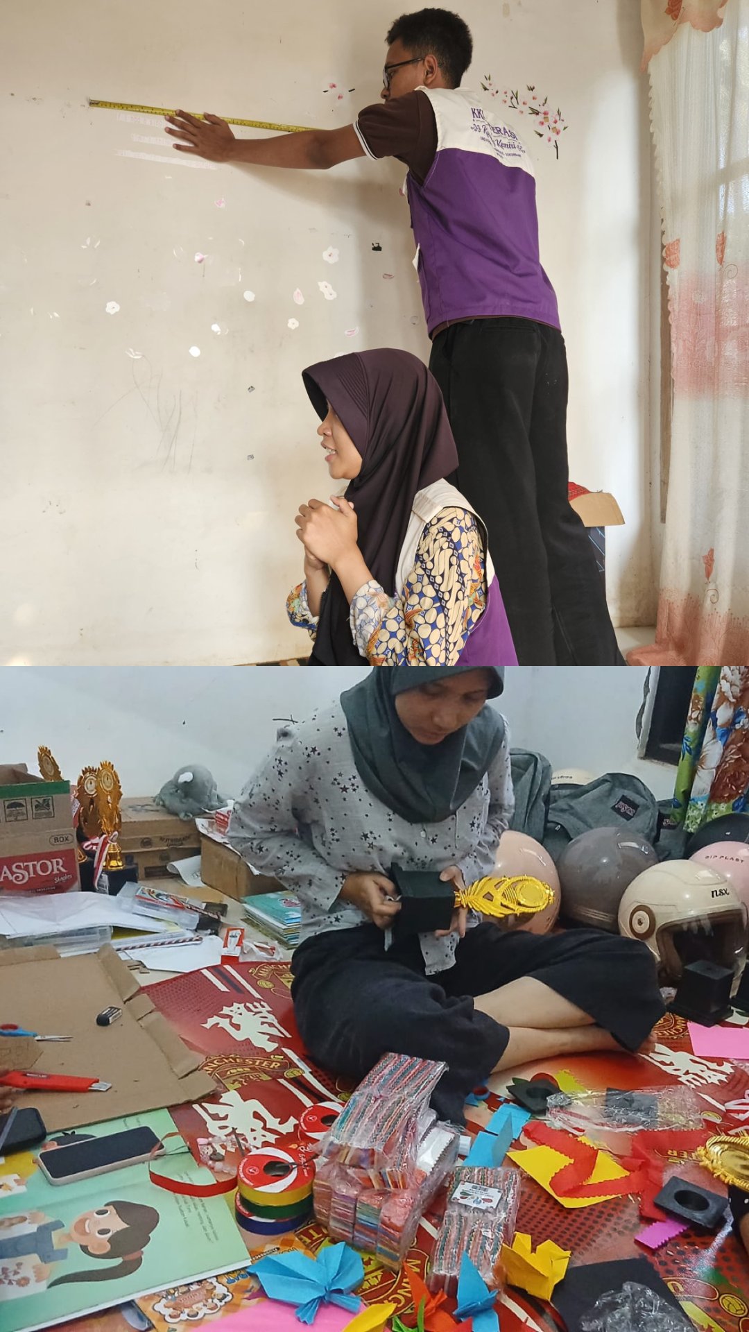 Piket Rutin TBM dan Persiapan Apresiasi Literasi Desa