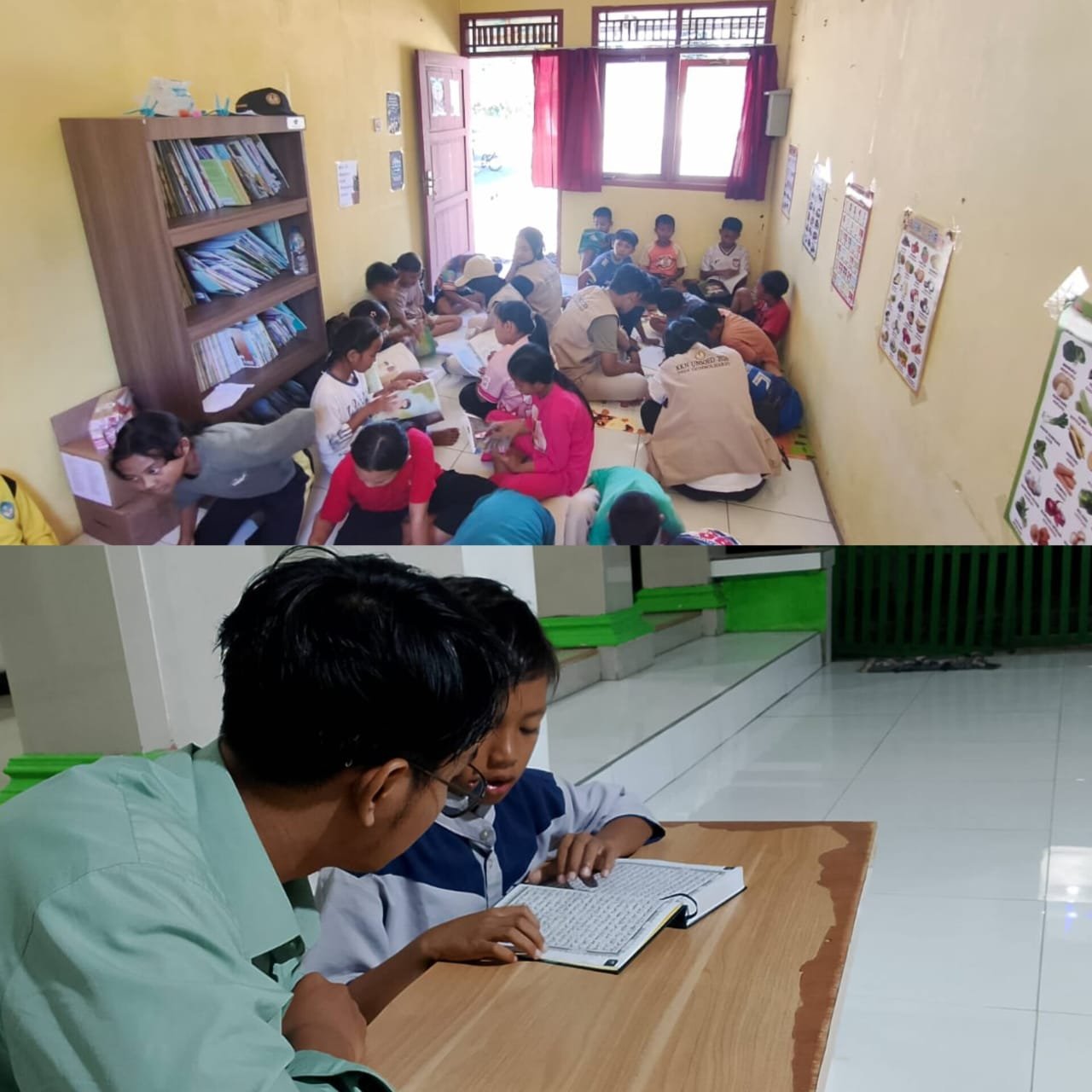 Optimalisasi Perpustakaan Desa dan Pendampingan TPQ