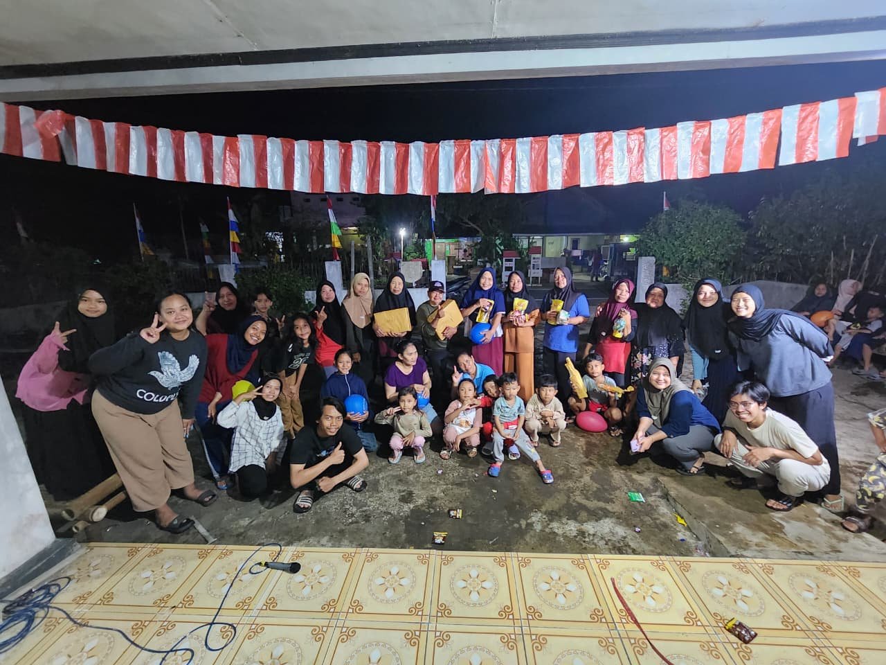Perayaan HUT RI RT 1 Kemojing