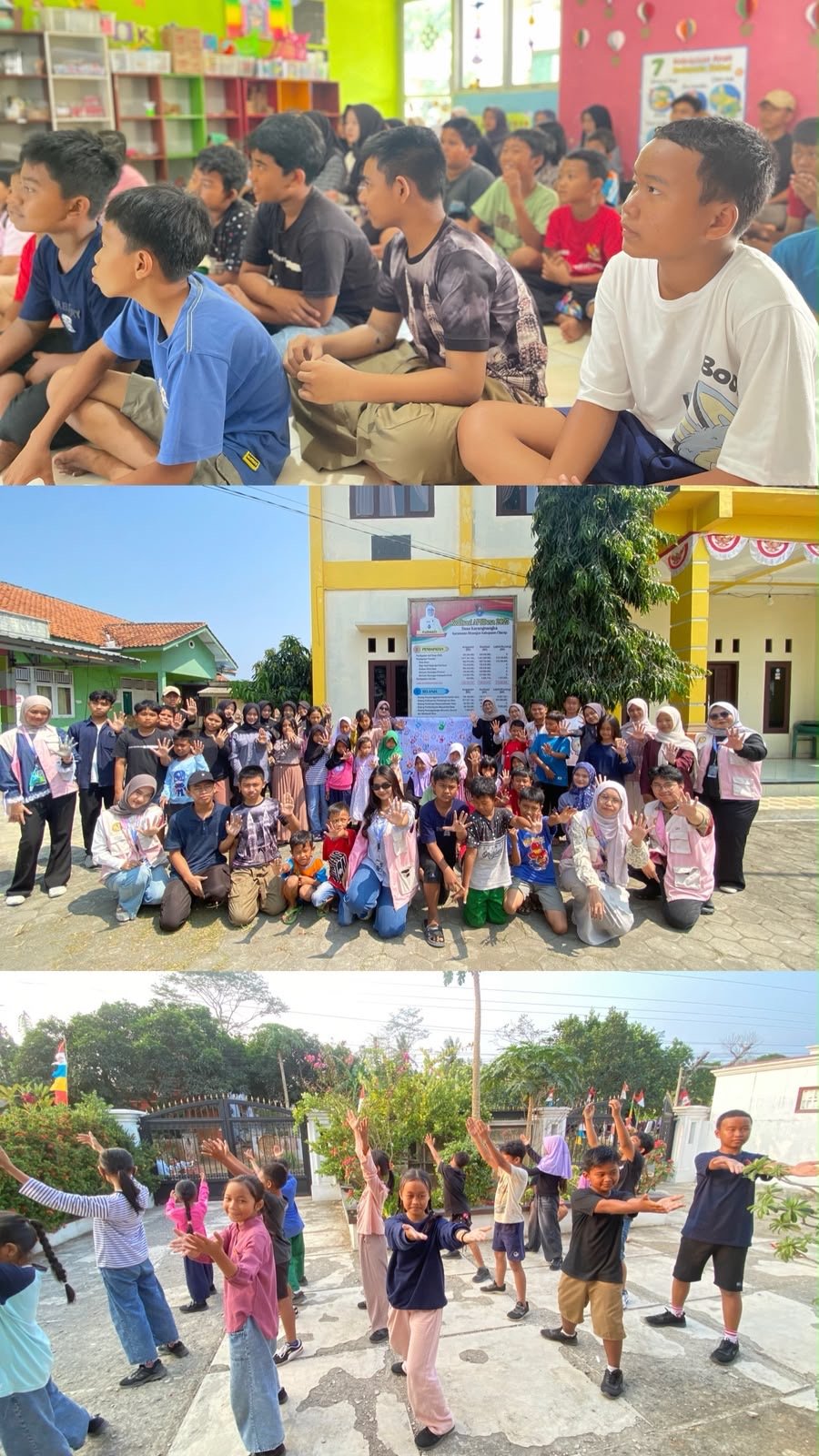 KKN Literasi UNSOED Bersama Forum Anak Gelar "Dolan Bareng Bocah", Ajak Anak Karangnangka Tolak Bullying dan Kekerasan