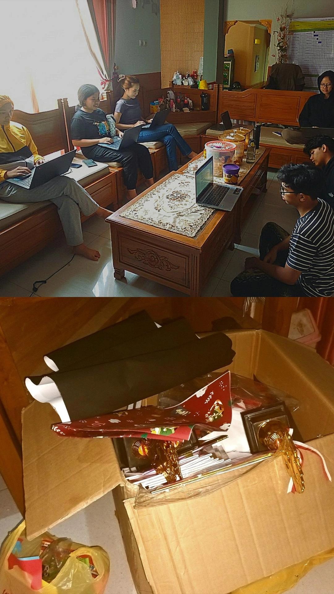Persiapan Apresiasi Literasi di Desa Cidadap