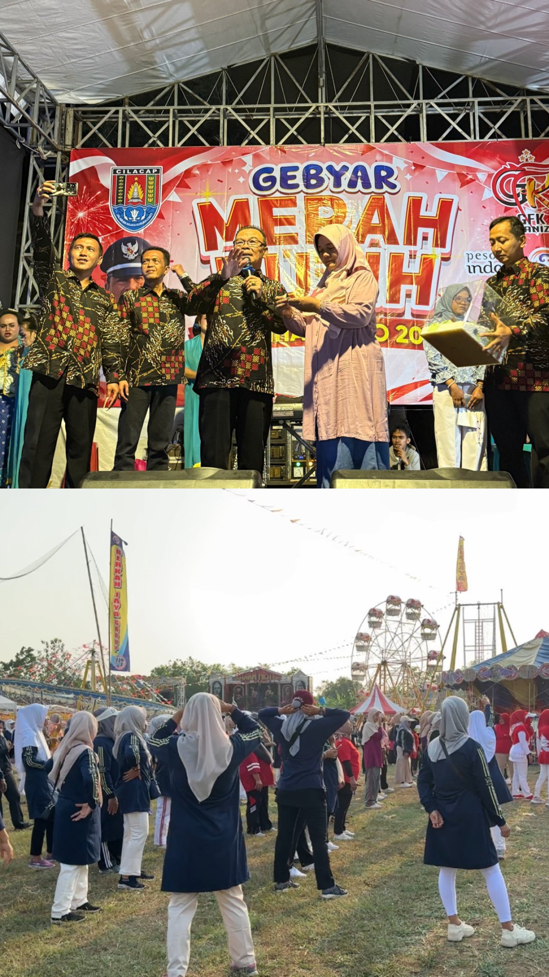 Geliat Semangat di Desa Panisihan: Dari Senam Pagi, Pembukaan Expo, Hingga Merancang Lomba Kemerdekaan
