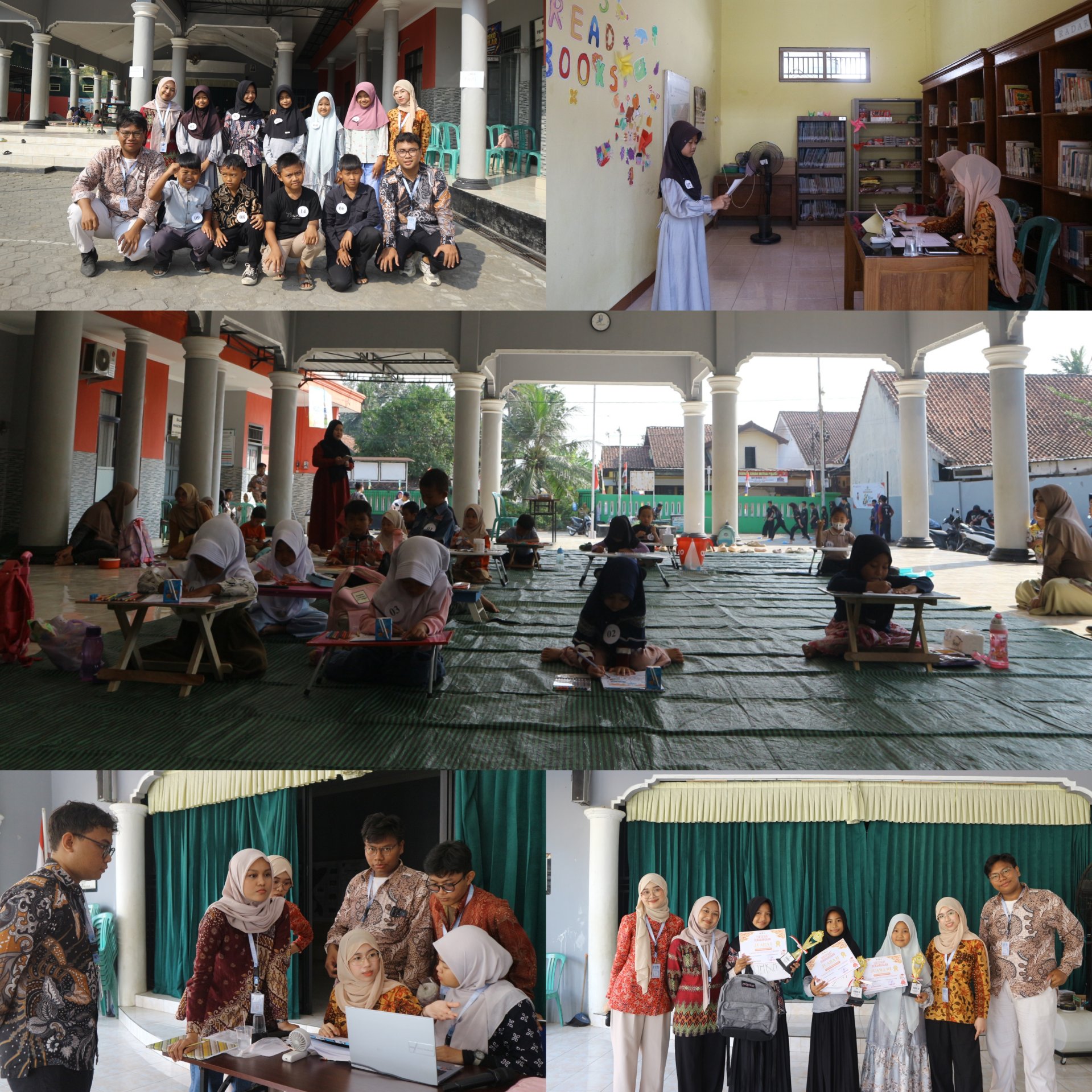 Pelaksanaan Lomba Literasi KKN Tematik Literasi Desa Kesugihan Kidul