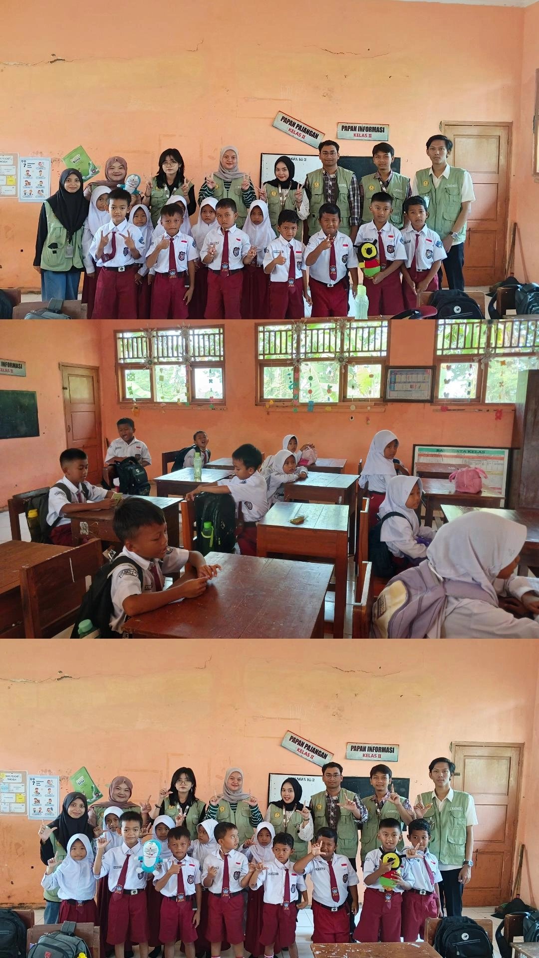 Membaca Nyaring di SDN 06 Adipala
