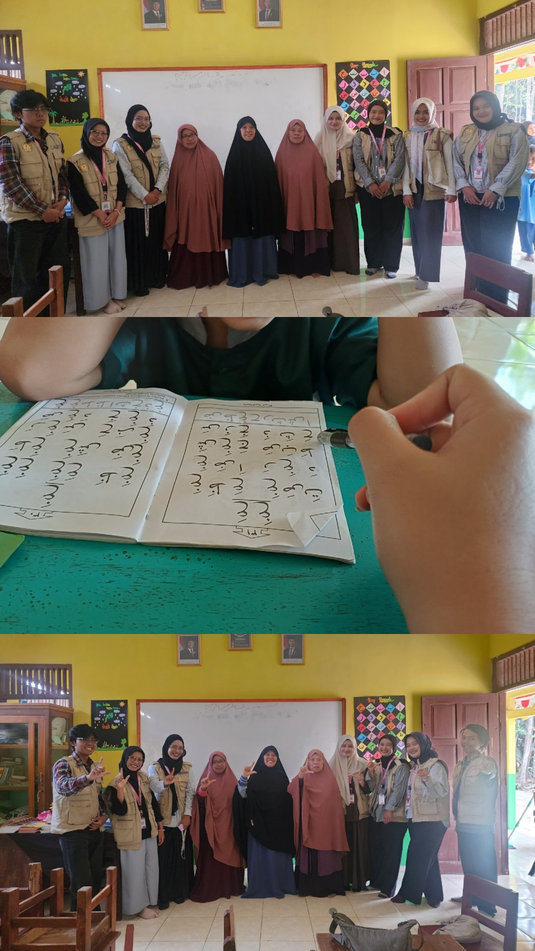 Program Kerja Membaca Nyaring di RA At-Tauhid Desa Kemojing dan Mengajar Ngaji di Madrasah Diniyyah