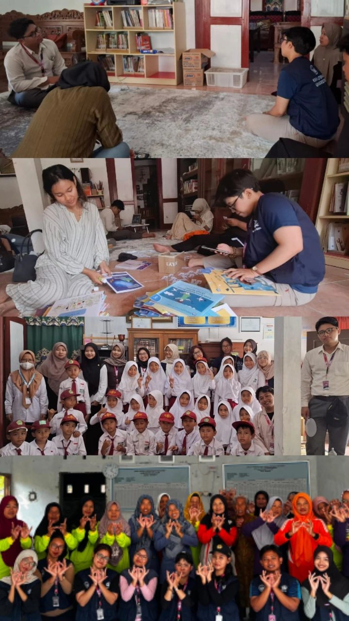 Pelaporan KKN Literasi hari ke 27 Desa Tayem Timur