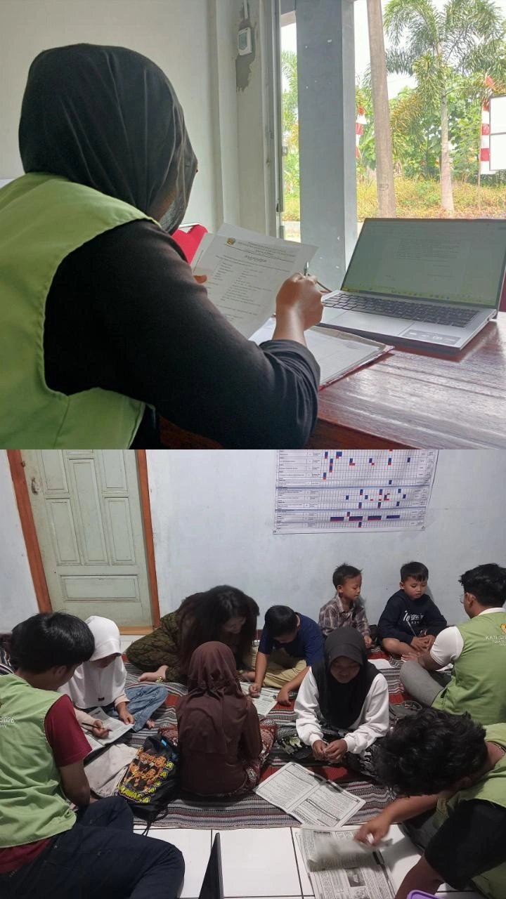 Piket Balai Desa dan Kelas Bimbingan Mata Pelajaran