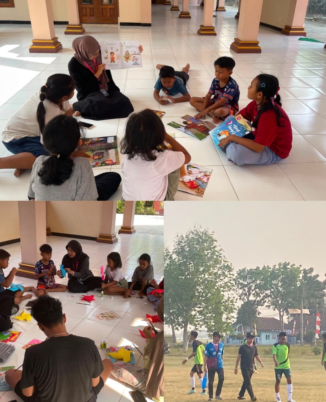 Pelaksanaan Program Kreasi TBM dan Partisipasi dalam Kegiatan HUT RI ke-81 Desa Maos Kidul