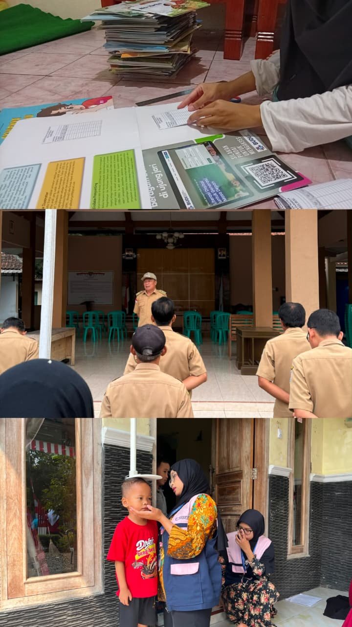 Mengawali Pekan dengan Pengabdian: Apel Senin, Pelayanan Posyandu, dan Pengelolaan Pojok Baca Desa