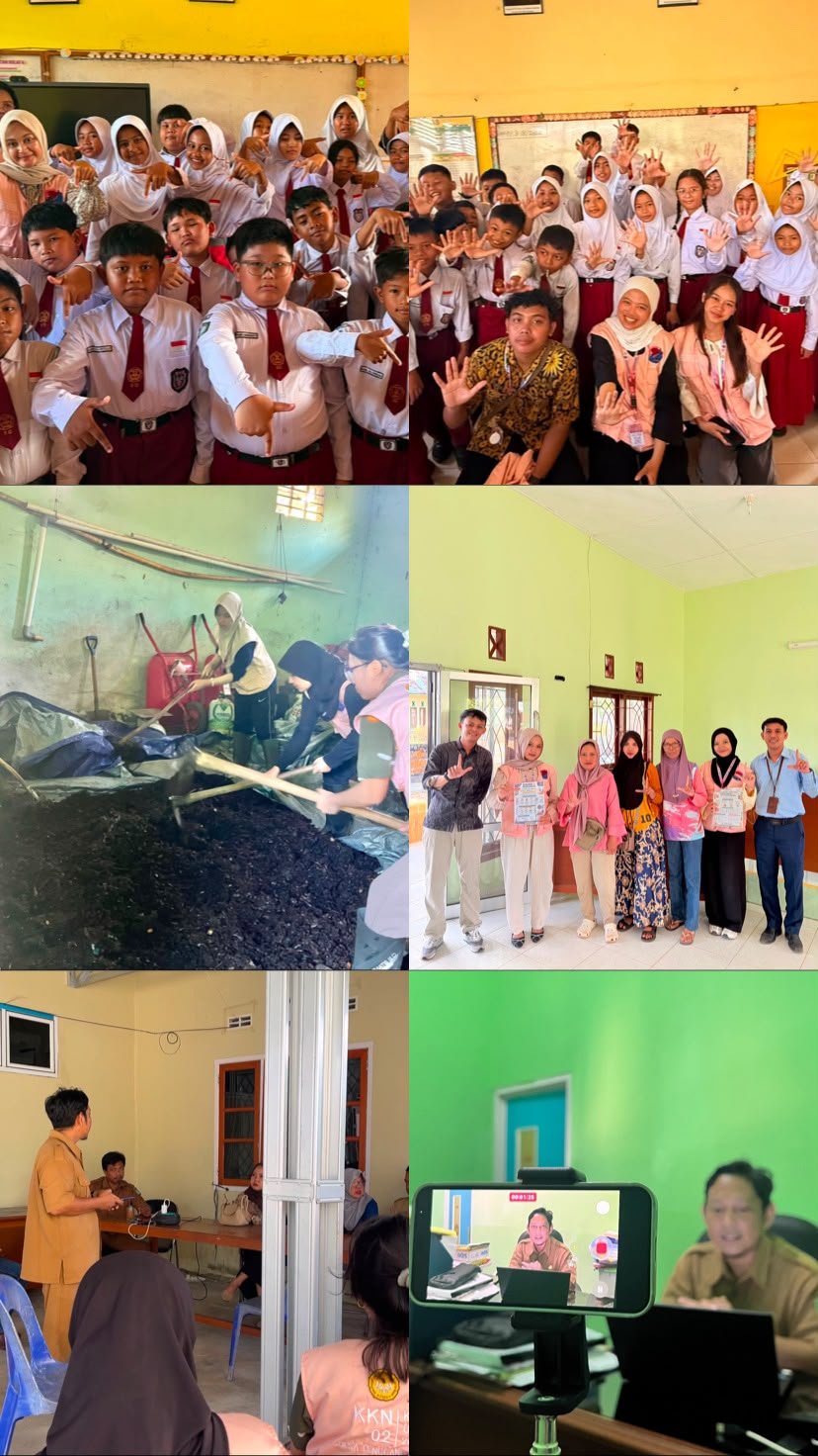 Day 23 Kelas Lentera, Sosialisasi Pembuatan Rekening, Qris, SIKEMAS, dan bersama Pihak Bank Mandiri KCP Gantung, Pembuatan Video Profil Desa Lenggang, dan Pengadukan ke-5 (Proses Fermentasi) Pupuk Eceng Gondok di Demplot DLH Desa Lenggang dan Diskusi Pemb