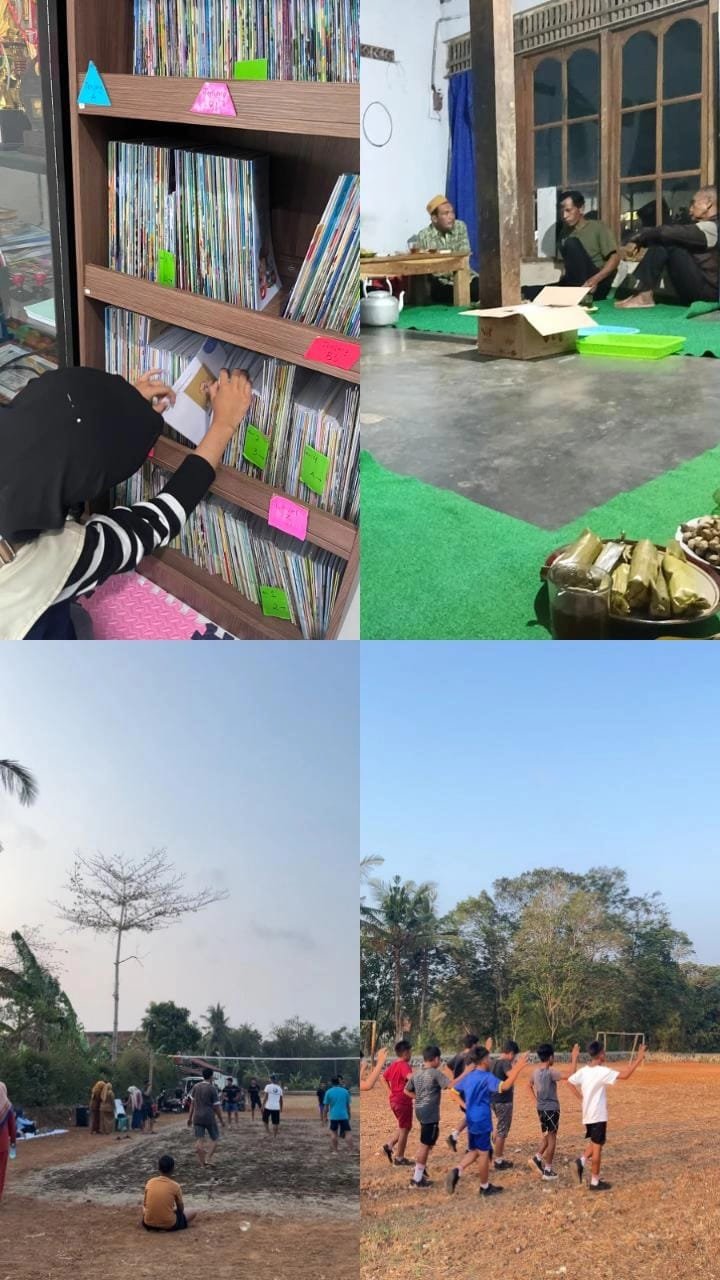 Membuat Proyek Berbasis Isi Buku Bacaan, Latihan Gerak Jalan, dan Mengikuti Kegiatan Rutinan RT
