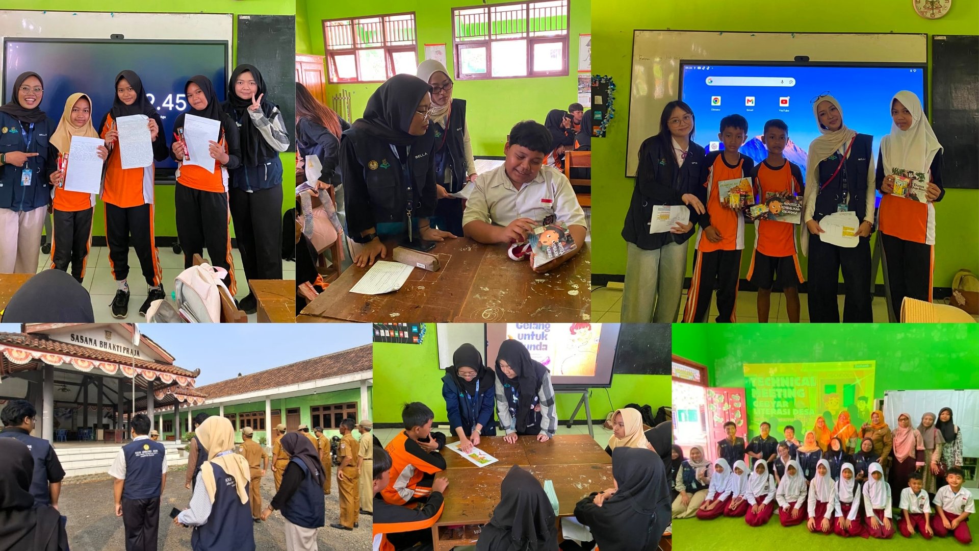 Cerdas Mengulas Buku, Menulis Cerita Berbasis Buku Bacaan dan Persiapan Program Kerja Apresiasi Literasi
