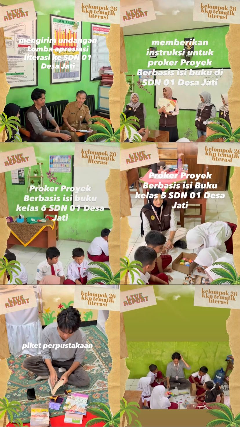 Kegiatan hari ke-27 KKN Literasi Kelompok 26