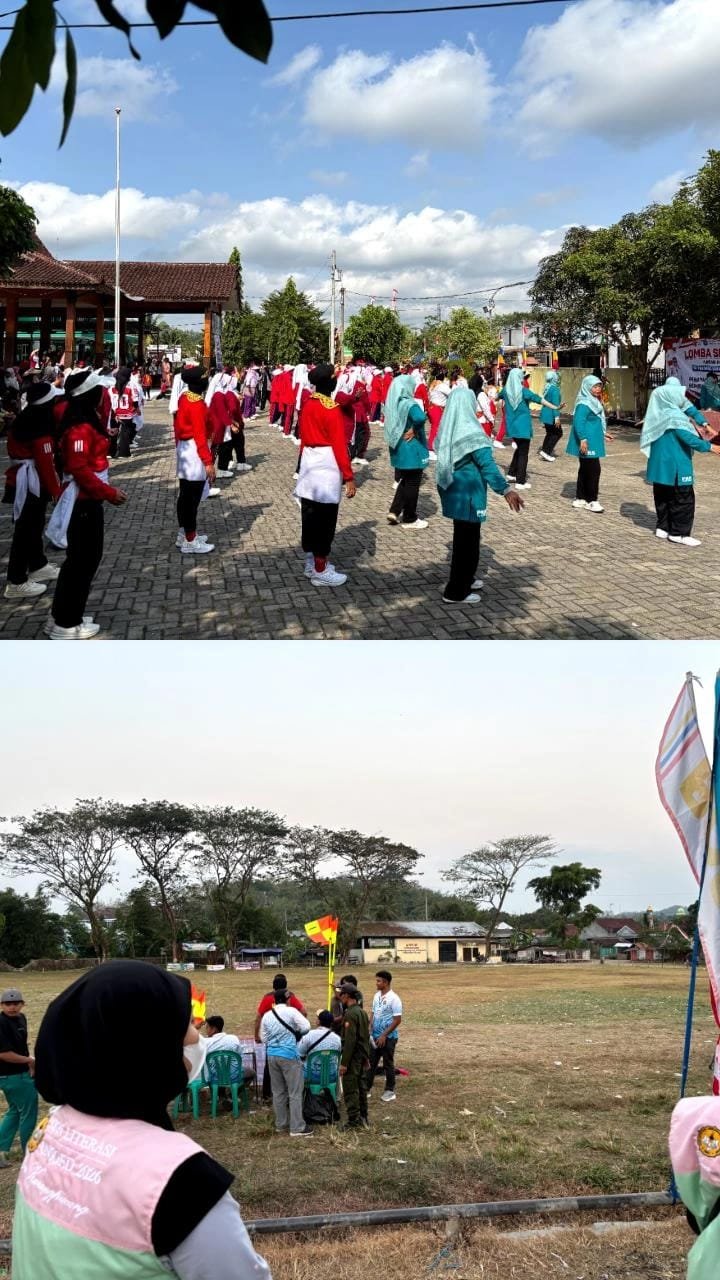 Hari Ke-25: Partisipasi Lomba Senam dan Peresmian Turnamen Sepak Bola Antar-RW Desa Karangpucung