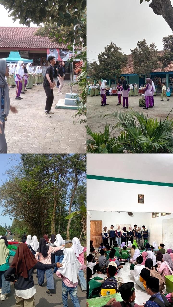 Senam Bersama, Melatih Drumband, Melatih Gerak Jalan, dan Mengajar TPQ