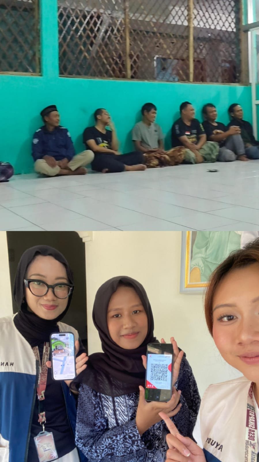 PENDAMPINGAN PEMBUATAN GOOGLE MAPS DAN QRIS UMKM DAN KEGIATAN INSIDENTAL (MENGHADIRI RAPAT RT 2 RW 3)