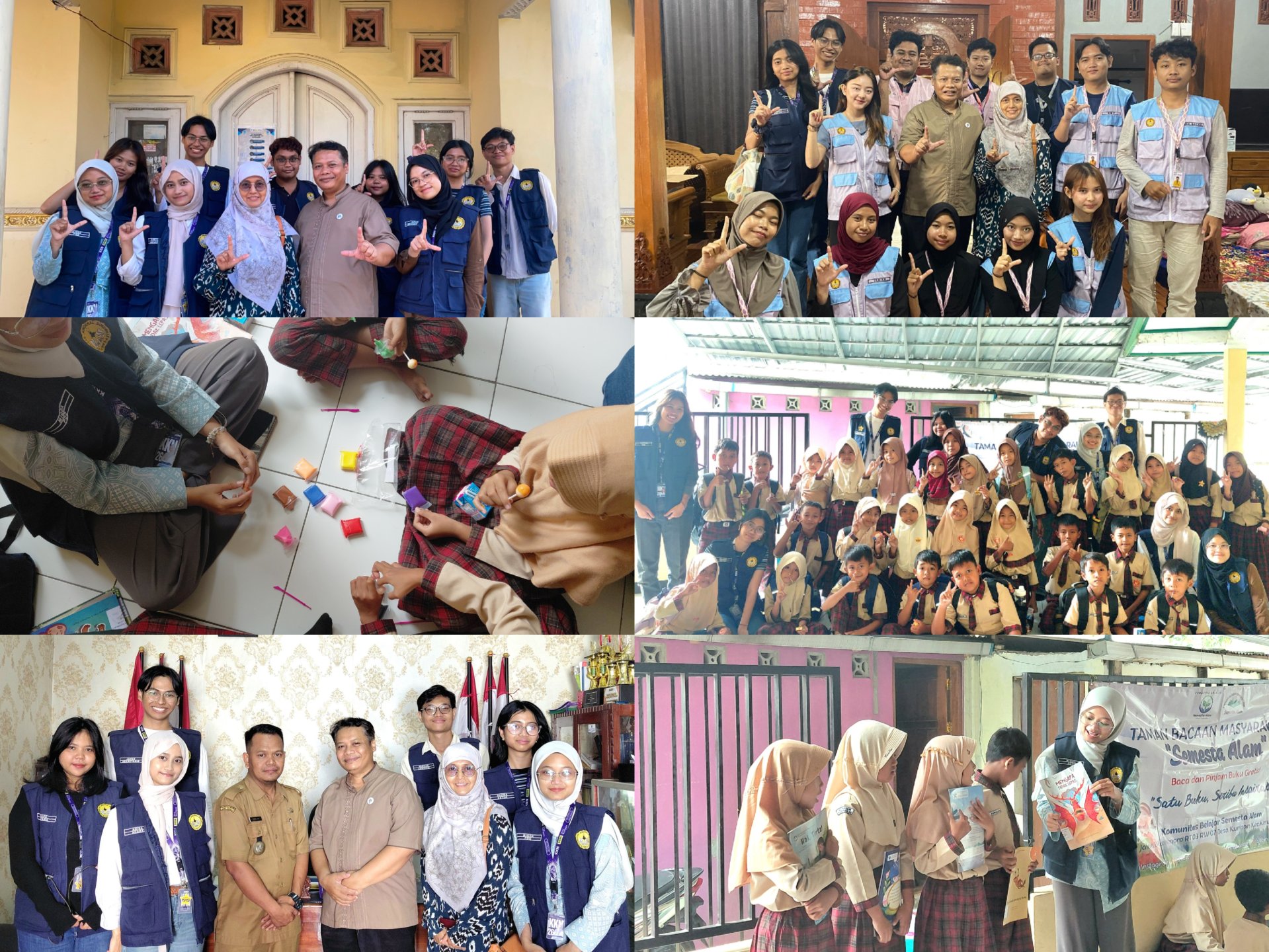 Kunjungan Murid SDN Kuripan 04 ke TBM Semesta Alam dan Kunjungan DPL