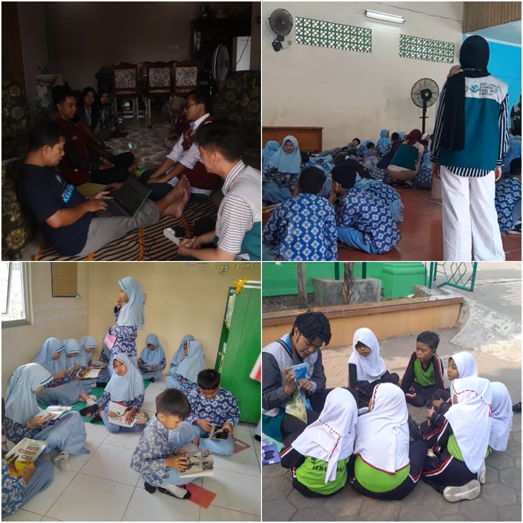 Pelaksanaan Program Literasi Sekolah, Kunjungan Literasi, dan Strategi Media