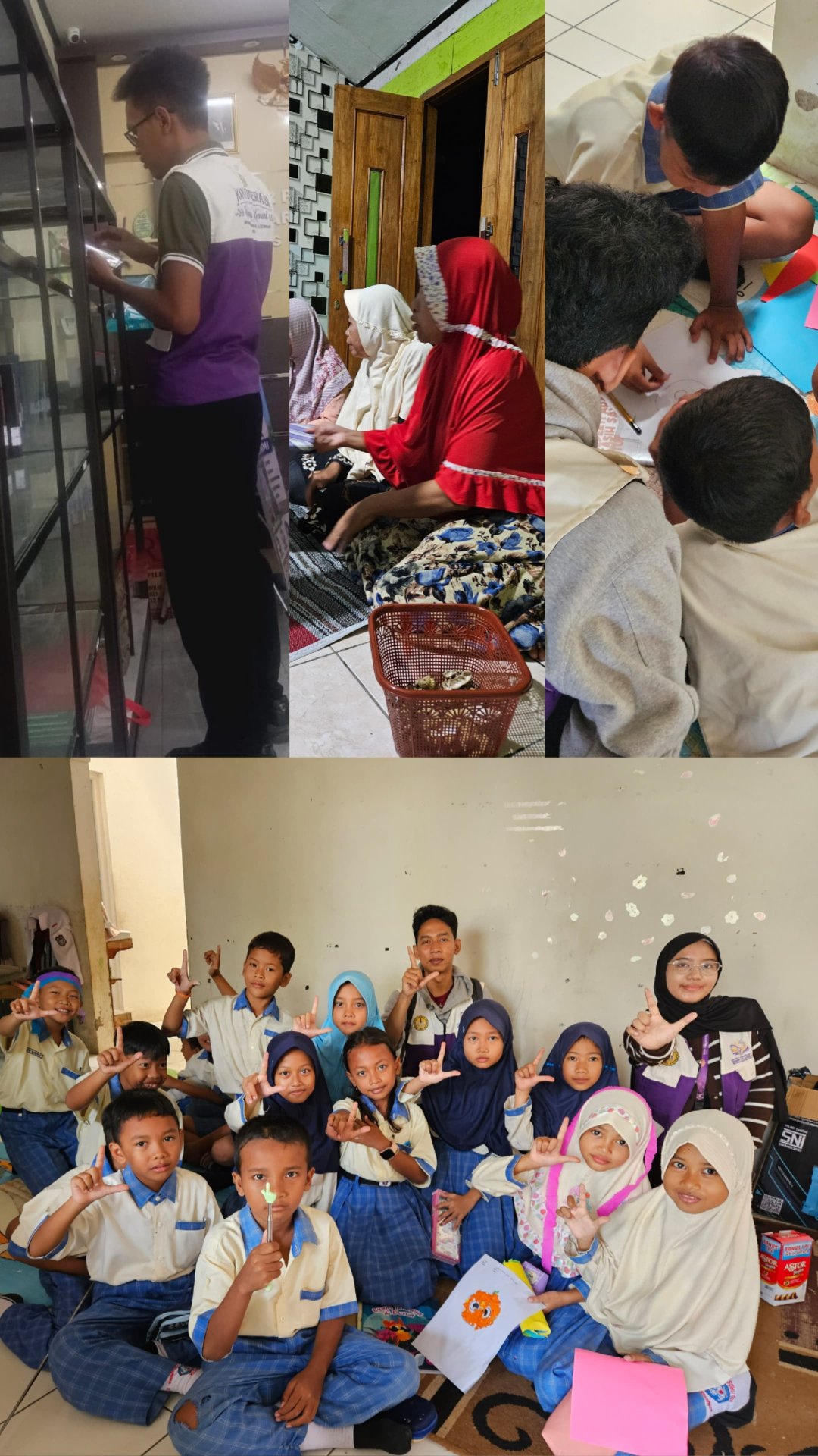 Menjalankan prokee rutin pelayanan Perpusdes, Membuat proyek berbasis buku bacaan dan kunjungan TBM